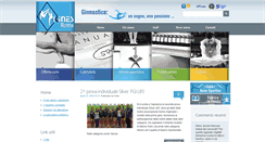 Desktop Screenshot of ginnasticakinesroma.it